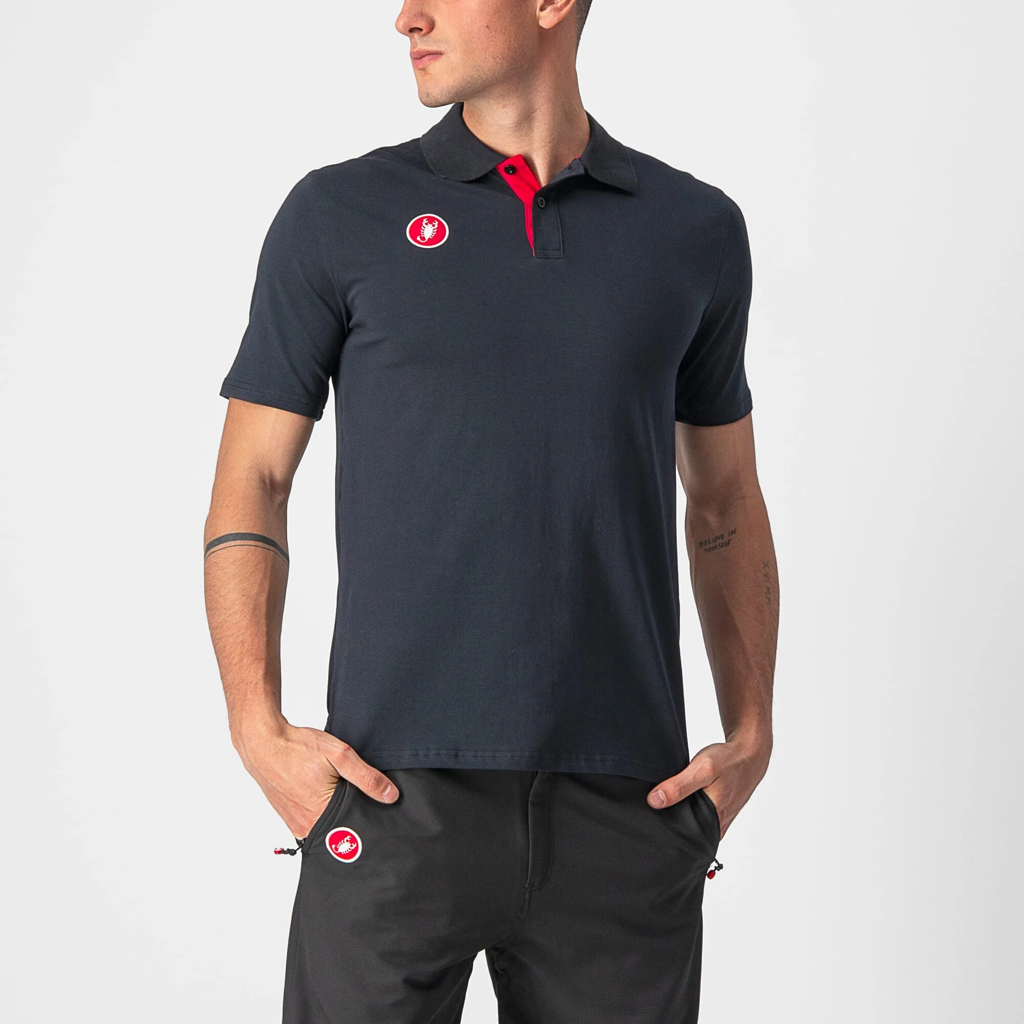 Castelli Race Day Polo Shirt - Image 4